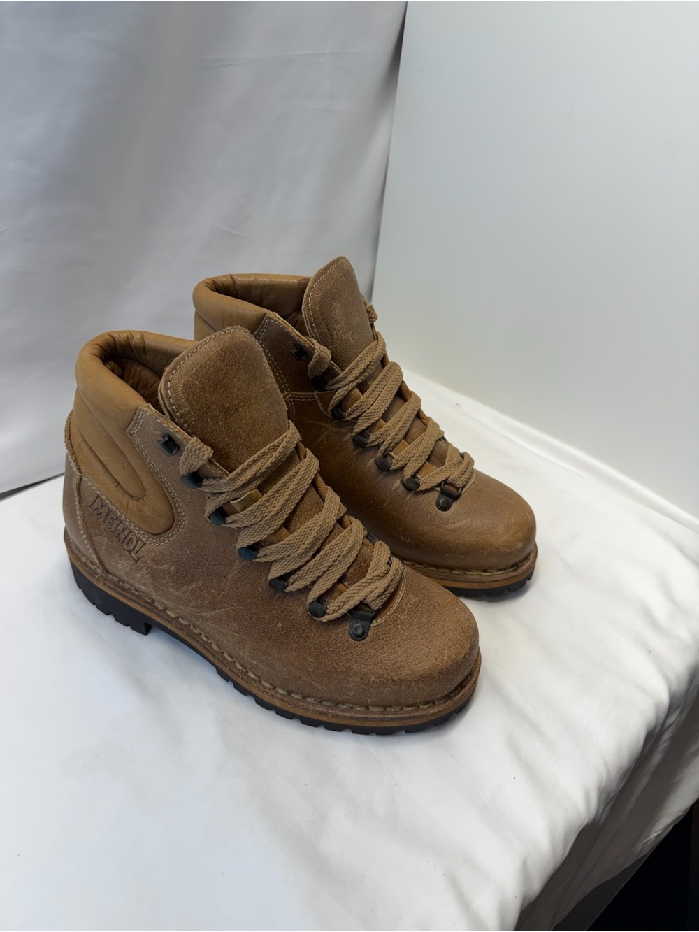 Vintage Meindl Fußgesund Leather Hiking Boots EU 38 / Women's US 7 - 7.5